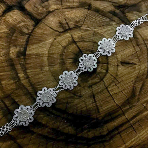Flower Bud Model Silver Bracelet