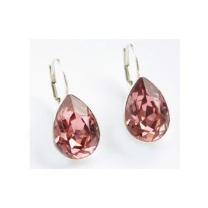 Pear Shape Earrings - Peach